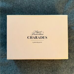 Agent Provocateur Charades Game in Cream Box